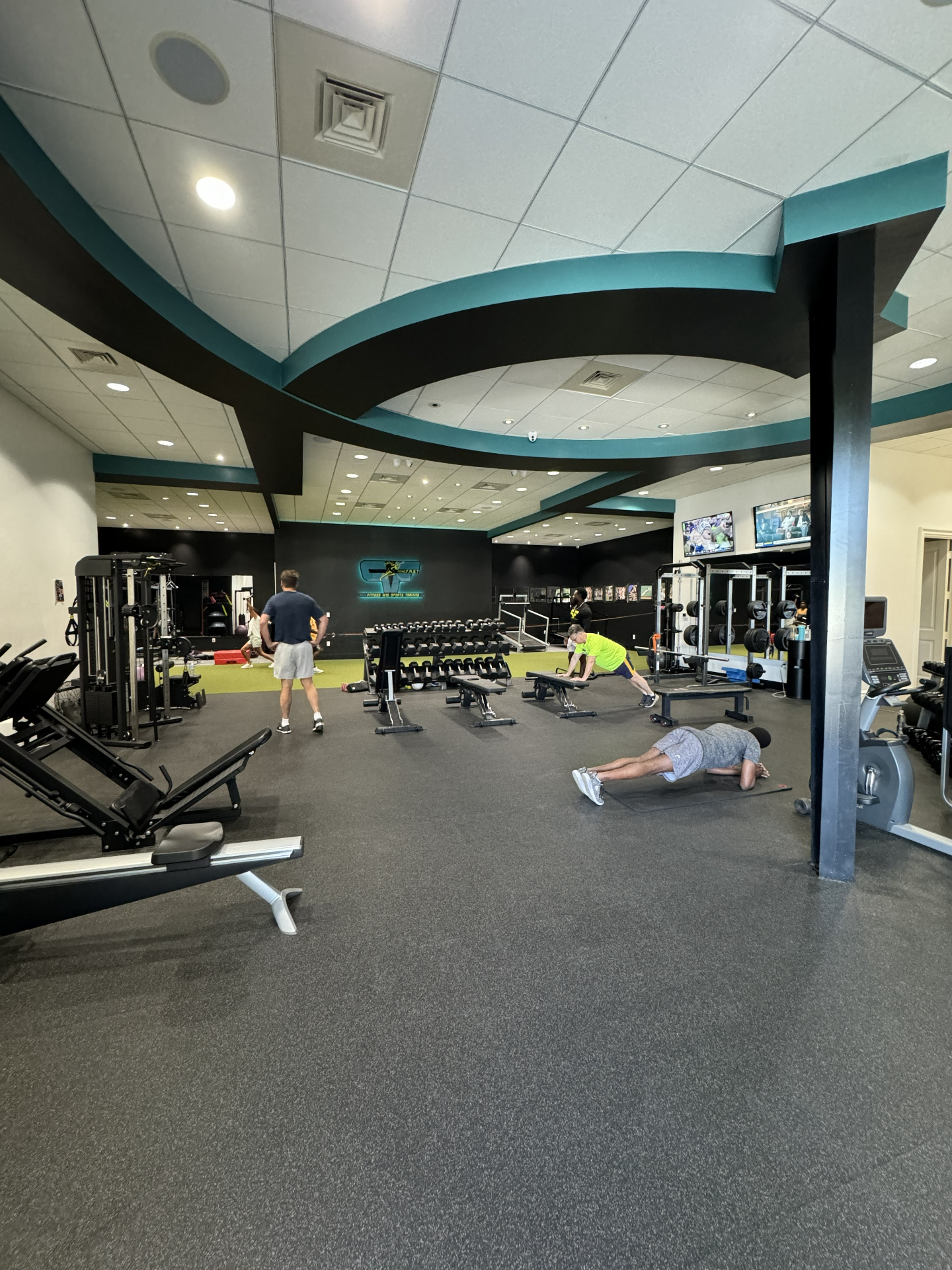 Active training floor